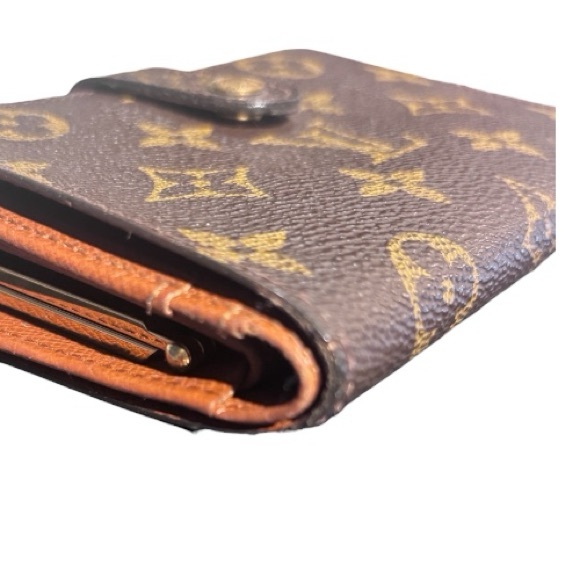 Louis Vuitton Monogram Kisslock Porte Monnaie Billets Viennois Wallet - Picture 7 of 15